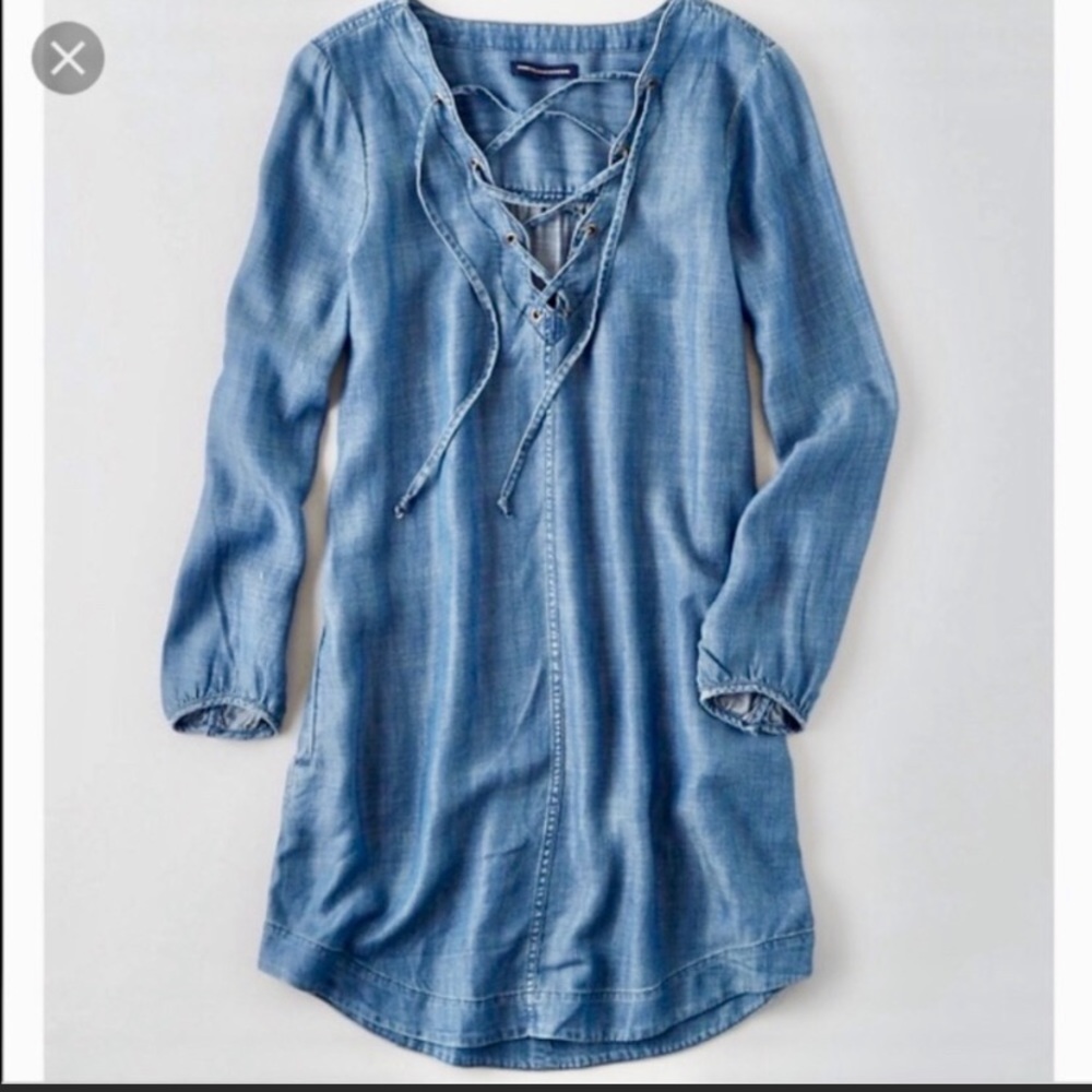 American Eagle denim XS dress NWOT